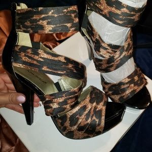 Andrea cheetah print heels